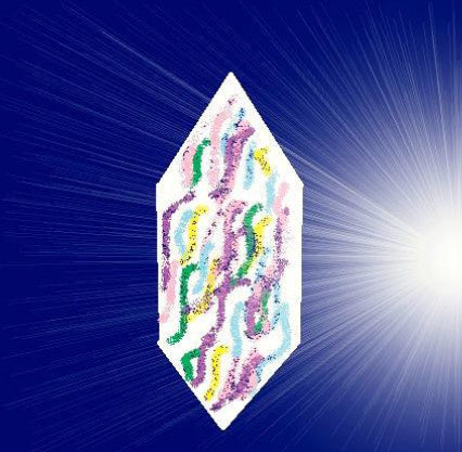 Grote Kristal van Avalon Lichtwerk