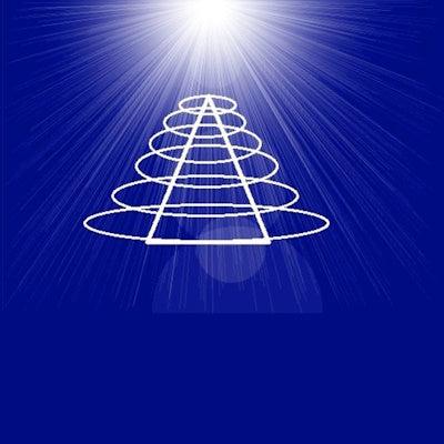 Kegel van Licht Energie Lichtwerk