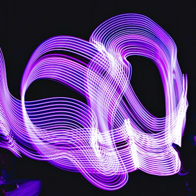 Violet Lights of Buddha