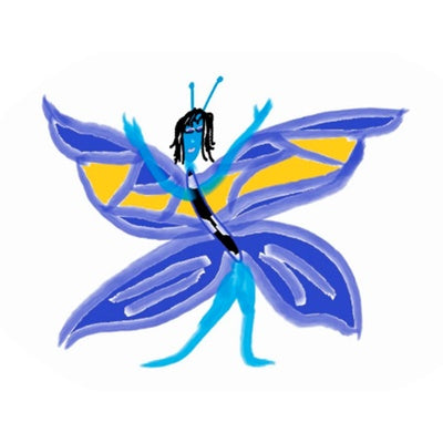 Vlinder Meisje - Godin van Transformatie Empowerment