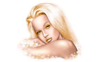 Aphrodite schoonheid straal