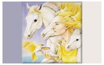 Aquarius / Goddess Rhiannon (Zodiac Celtic Collection)