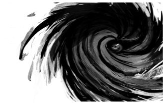 Zwarte Draaikolk Reiki