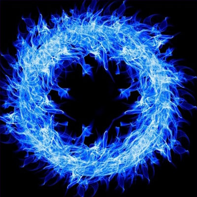Blue Flame Vortex