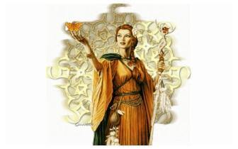 Aries / Goddess Morrigan (Zodiac Celtic Collection)